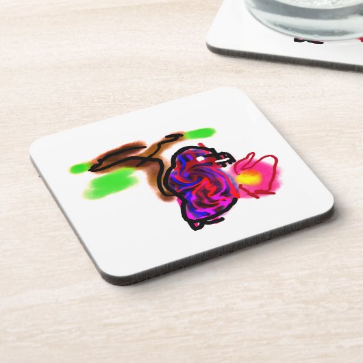 Blue parrot  コースター (左側)