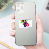 Blue parrot  シール (スマートフォン)