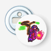 Blue parrot  栓抜き (正面)