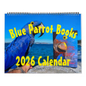 Blue Parrot Books 2026 Calendar カレンダー (カバー)