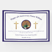 Blue Pastor Appreciation Church Anniversary Event 横断幕 (横)