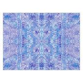 Blue pattern tablecloth for home decor テーブルクロス (正面(横))