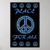 blue peace for all poster ポスター (正面)