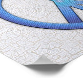 Blue Peace Poster ポスター (角)
