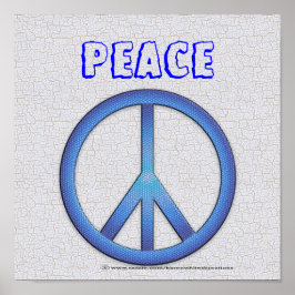 Blue Peace Poster ポスター