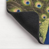 Blue Peacock マウスパッド (コーナー)