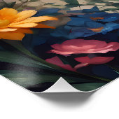 Blue Peacock no 11光沢ポスター ポスター (コーナー)