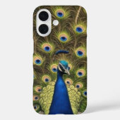 Blue Peacock Phone Case Case-Mate iPhoneケース (裏面)