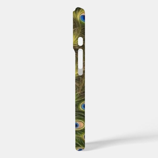 Blue Peacock Phone Case Case-Mate iPhoneケース (裏面 / 左)