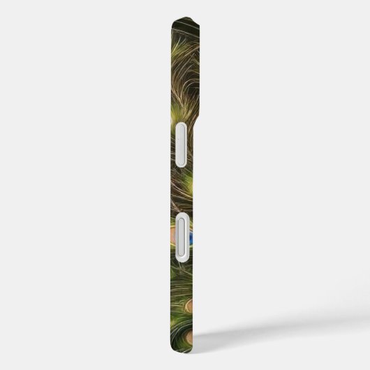 Blue Peacock Phone Case Case-Mate iPhoneケース (裏面 / 右)
