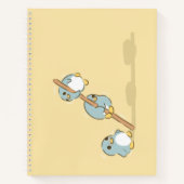 Blue penguins ノートブック (正面)