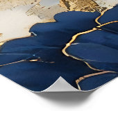 Blue Peonies ポスター (角)