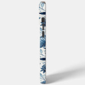 Blue Peony Garden Watercolor Case-Mate iPhoneケース (裏面 / 左)