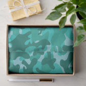 Blue Persian Camouflage Tissue Paper 薄葉紙 (ギフト)