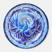 Blue Phoenix マグネット (正面)