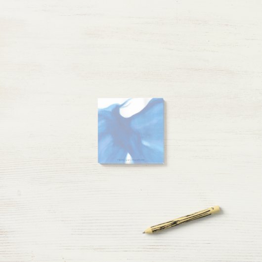 Blue Phoenix Post-It Notes ポストイット (デスク上)