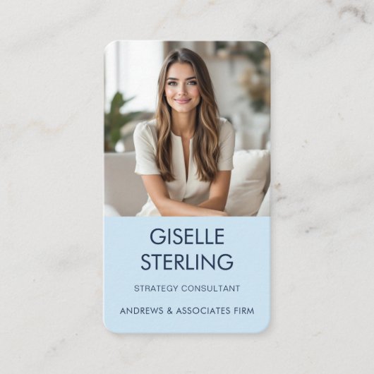 Blue Photo Professional  名刺 (正面)