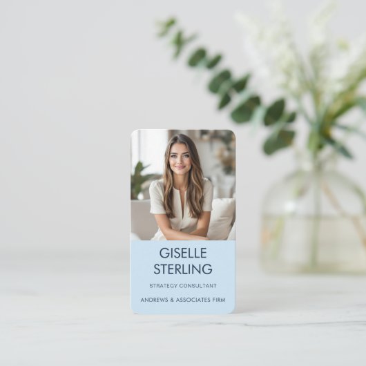 Blue Photo Professional  名刺 (スタンド正面)