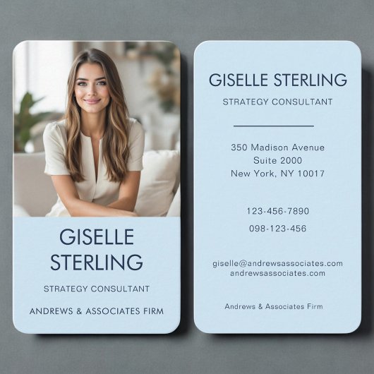 Blue Photo Professional  名刺