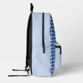 blue picnic backpack プリントバックパック (左)