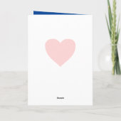 Blue Pinkの友得人ハートとの友情 シーズンカード (裏面)