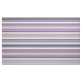 Blue Pink and Sand Stripes ファブリック (ヤード)