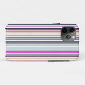 Blue Pink and Sand Stripes Case-Mate iPhoneケース (裏面(横))