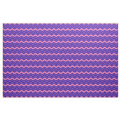 Blue Pink Chevron Zigzag Design  ファブリック (ヤード)