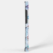 Blue & Pink Plaid Ribbons Preppy Phone Case Samsung Galaxyケース (右側面)
