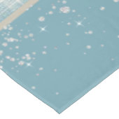 Blue Plaid テーブルクロス (アングル)