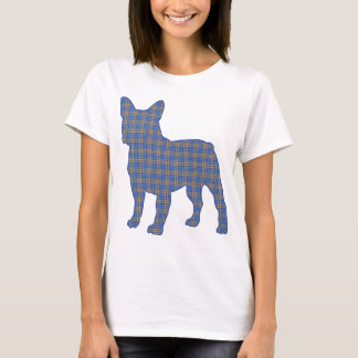 blue_plaid_ tシャツ