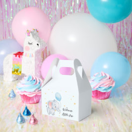 Blue Playful Elephants フェイバーボックス