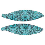 Blue plumage - cool feather design バスケットボール (パネル)