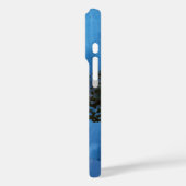 BLUE POPPY Flower Blue Sky（名前つき） Case-Mate iPhoneケース (裏面 / 左)