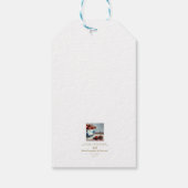 Blue Porcelain & Cherries ギフトタグ (裏面)