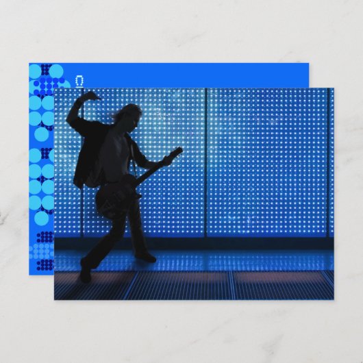 BLUE POWER CHORD – ポストカード (正面/裏面)