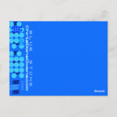 BLUE POWER CHORD – ポストカード (裏面)