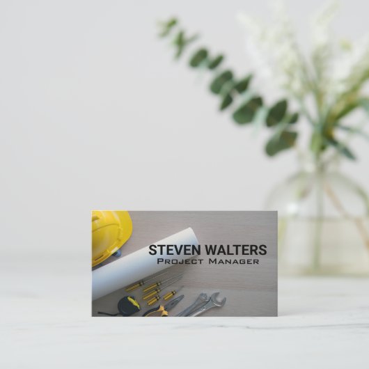 Blue Print Hardware Tools 名刺 (スタンド正面)