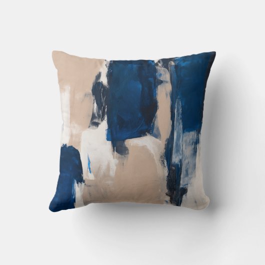 Blue Pulse of Stillness クッション (裏面)