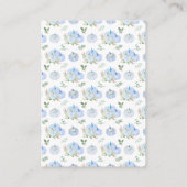 Blue Pumpkinsフローラブックリクエスト エンクロージャーカード (裏面)