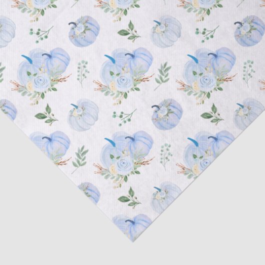Blue Pumpkins Floral 薄葉紙 (詳細)