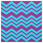Blue Purple Chevron Zigzag Design  ファブリック (見本)