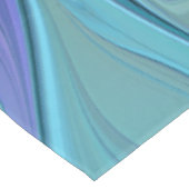 Blue Purple Flower Dream Abstract Fractal Art テーブルクロス (アングル)