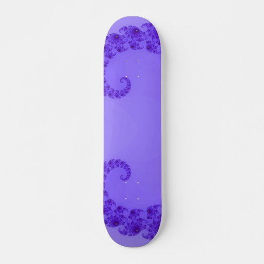 Blue Purple Heart Skateboard スケートボード (正面)