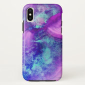 Blue Purple Space Case-Mate iPhoneケース (裏面)