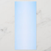 Blue Quenceanera Menu メニュー (裏面)