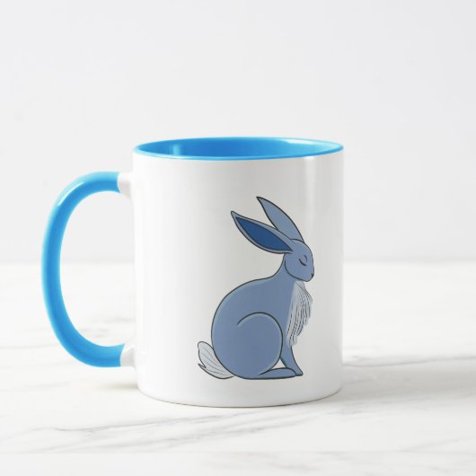 Blue Rabbit マグカップ (左)