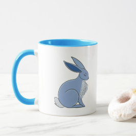 Blue Rabbit マグカップ