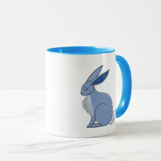 Blue Rabbit マグカップ (正面右)