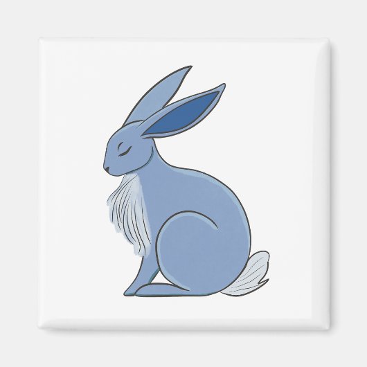 Blue Rabbit マグネット (正面)